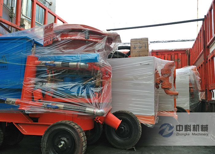 廈門液壓注漿機(jī)、PZ-6噴漿機(jī)發(fā)貨現(xiàn)場-0