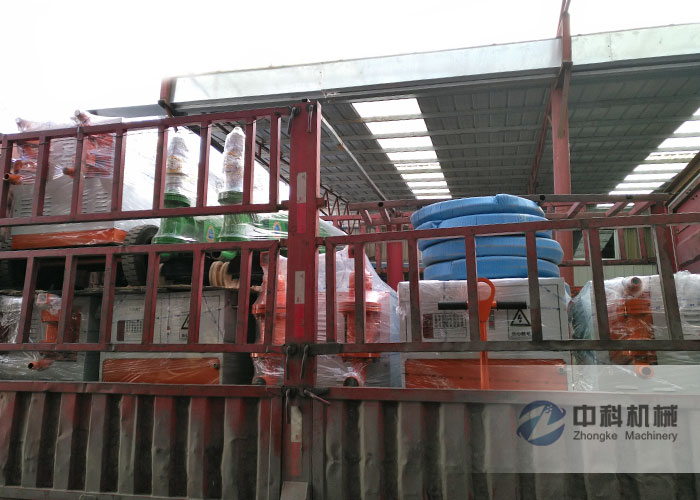 合肥雙液注漿機(jī)、單缸砂漿泵發(fā)貨現(xiàn)場-0