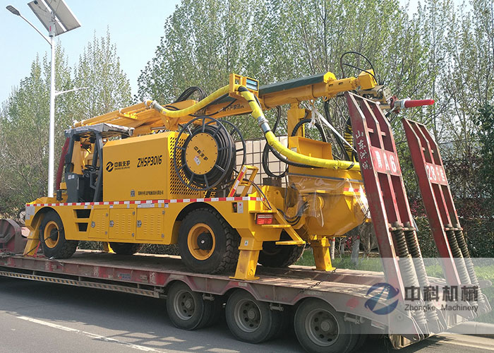 ZHSP3016混凝土濕噴臺車發(fā)貨現(xiàn)場-0