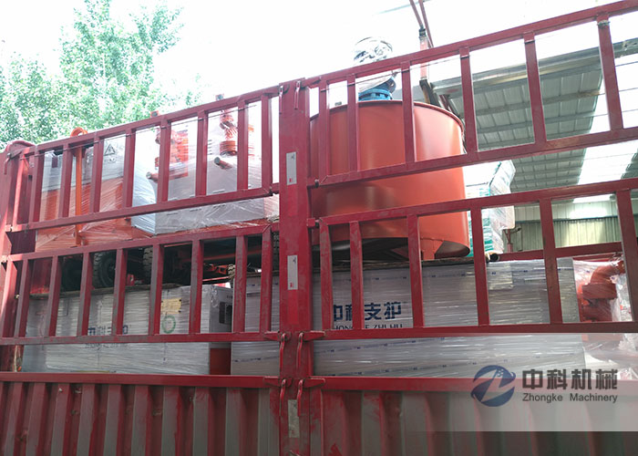 天津雙液注漿機(jī)、灰漿攪拌機(jī)發(fā)貨現(xiàn)場(chǎng)-0