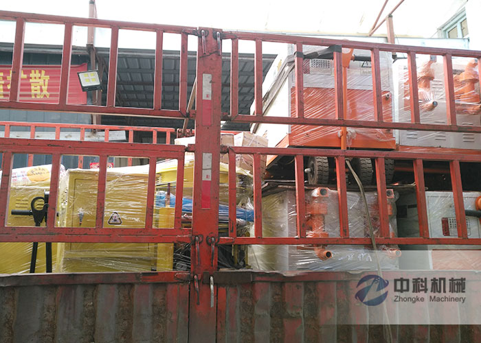 貴陽雙液注漿機(jī)、PZ-6混凝土噴漿機(jī)發(fā)貨現(xiàn)場-0