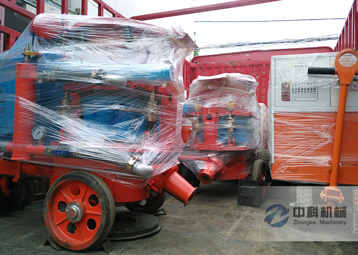 沈陽(yáng)雙液注漿機(jī)、PZ-6混凝土噴漿機(jī)發(fā)貨現(xiàn)場(chǎng)-0