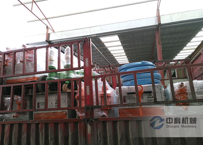 重慶雙液注漿機、單缸砂漿泵發(fā)貨現(xiàn)場-0